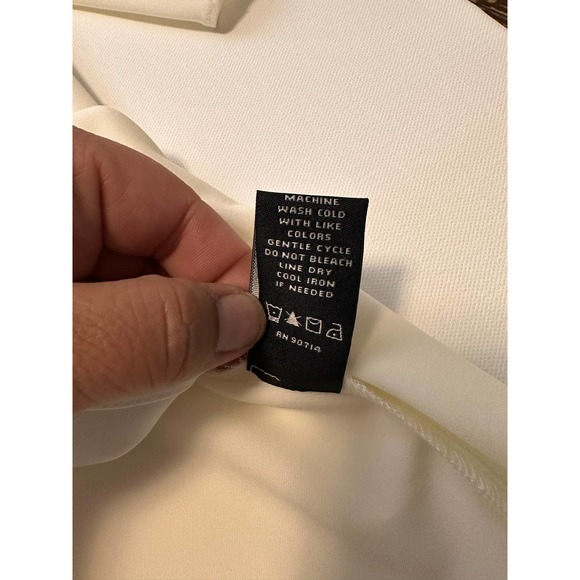 Coco Bianca Cream blouse-M - Picture 6 of 16